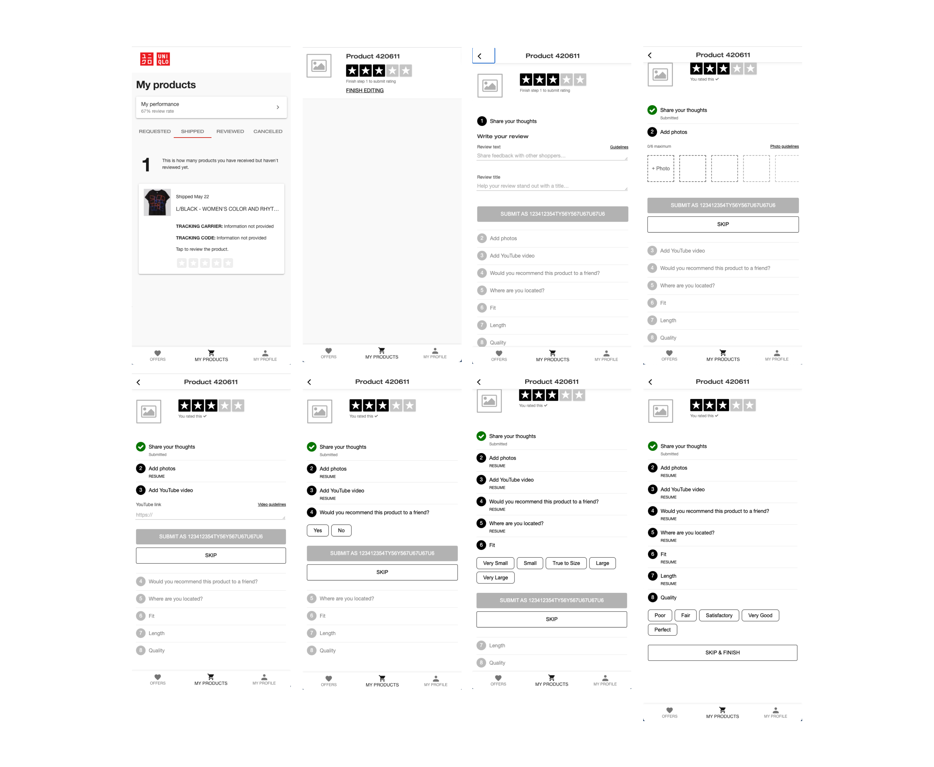 Existing UI