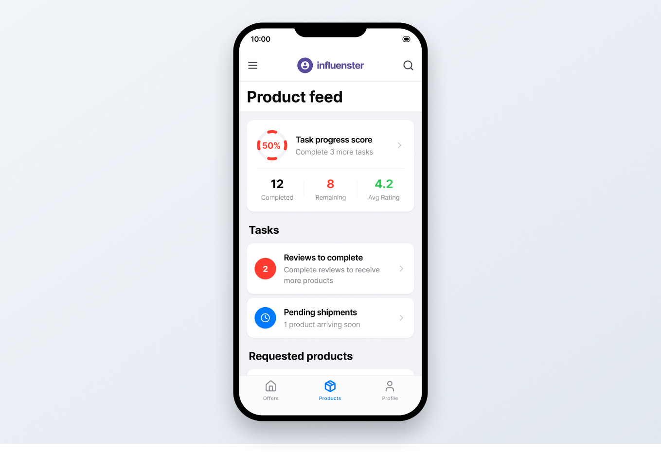 Product feed